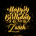 Happy Birthday Card for Zarek - Download GIF and Send for Free