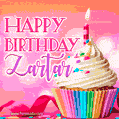 Happy Birthday Zartar - Lovely Animated GIF