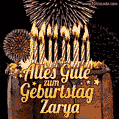 Alles Gute zum Geburtstag Zarya (GIF)