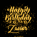 Happy Birthday Card for Zavior - Download GIF and Send for Free