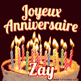 Joyeux anniversaire Zay GIF