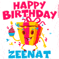 Funny Happy Birthday Zeenat GIF