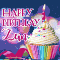 Happy Birthday Zein - Lovely Animated GIF