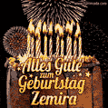 Alles Gute zum Geburtstag Zemira (GIF)