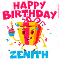 Funny Happy Birthday Zenith GIF
