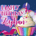 Happy Birthday Zephan - Lovely Animated GIF