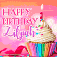 Happy Birthday Zilpah - Lovely Animated GIF