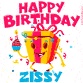 Funny Happy Birthday Zissy GIF