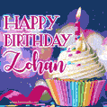Happy Birthday Zohan - Lovely Animated GIF