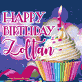 Happy Birthday Zoltan - Lovely Animated GIF
