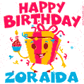 Funny Happy Birthday Zoraida GIF