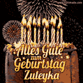Alles Gute zum Geburtstag Zuleyka (GIF)