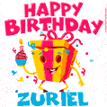 Funny Happy Birthday Zuriel GIF