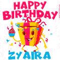 Funny Happy Birthday Zyaira GIF