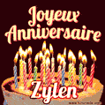 Joyeux anniversaire Zylen GIF