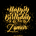 Happy Birthday Card for Zymeir - Download GIF and Send for Free