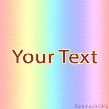Animated pastel rainbow background with vertical gradient bands in soft pink, yellow, green, blue, and purple tones shimmering smoothly across the entire frame.