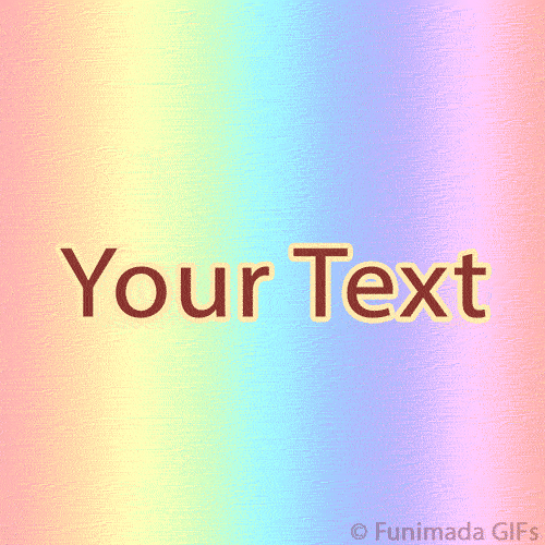 Animated pastel rainbow background with vertical gradient bands in soft pink, yellow, green, blue, and purple tones shimmering smoothly across the entire frame.